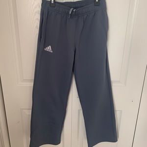 Grey Adidas sweatpants